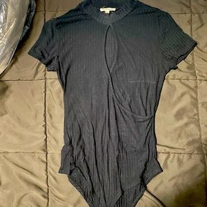 Black tshirt bodysuit